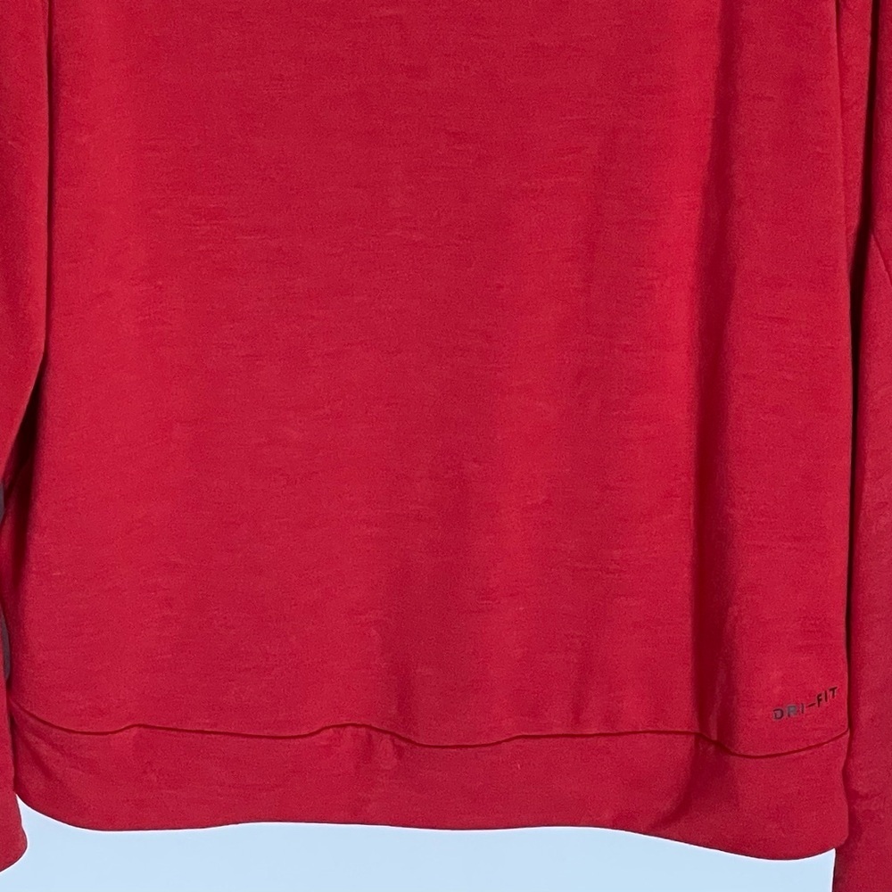 NIKE Men's Red Dri-FIT Training Fleece Full Zip Hoodie Size Medium 54262 - Picture 11 of 16